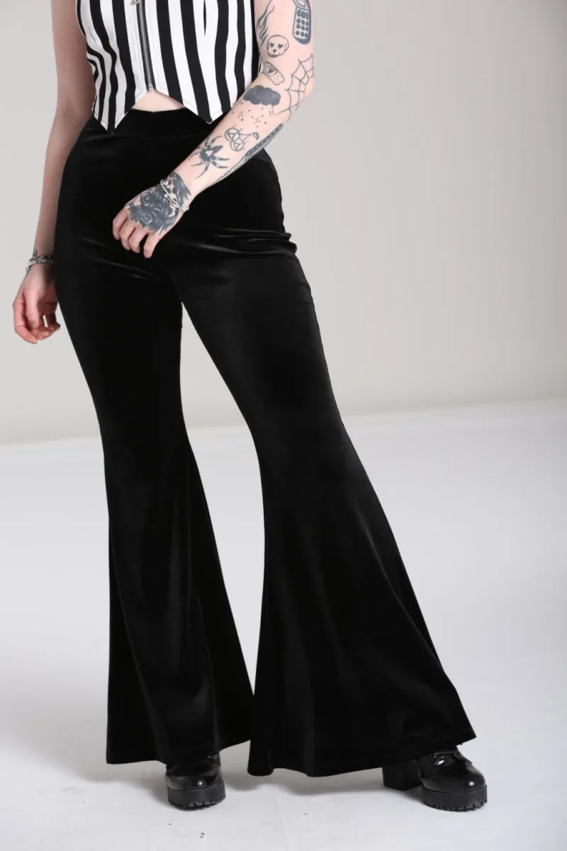 Hell Bunny Trousers & Shorts|Trousers & Shorts>Iggy Trousers Black