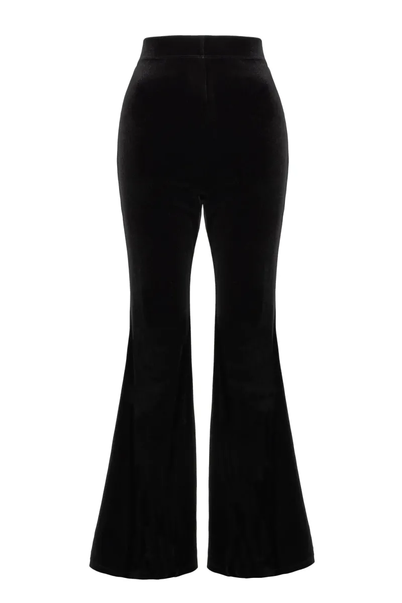 Hell Bunny Trousers & Shorts|Trousers & Shorts>Iggy Trousers Black