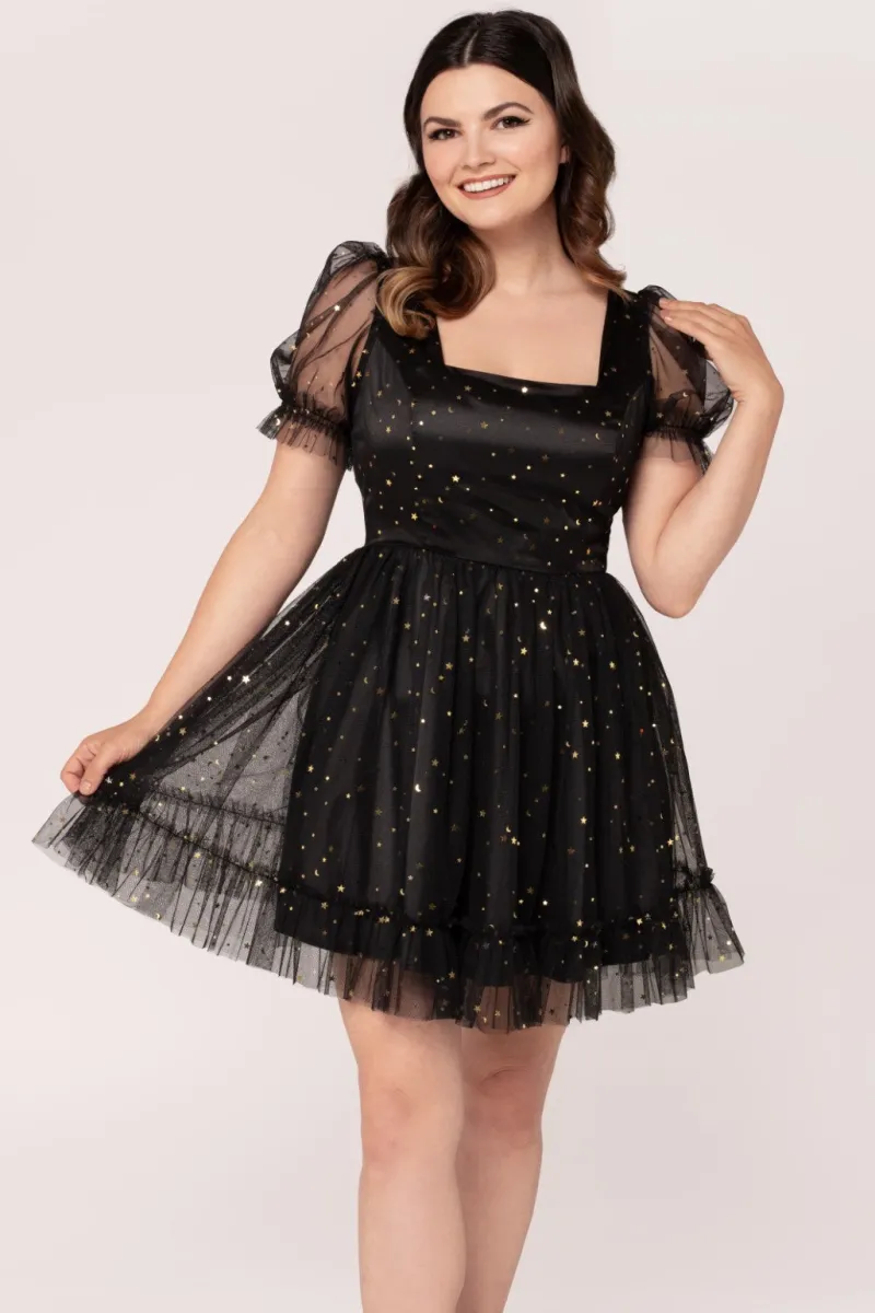 Hell Bunny Dresses|Mini Dresses>Infinity Mini Dress Black