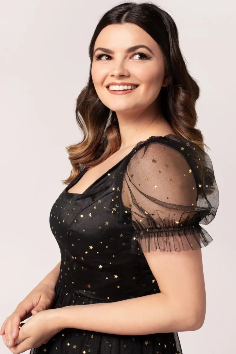 Hell Bunny Dresses|Mini Dresses>Infinity Mini Dress Black