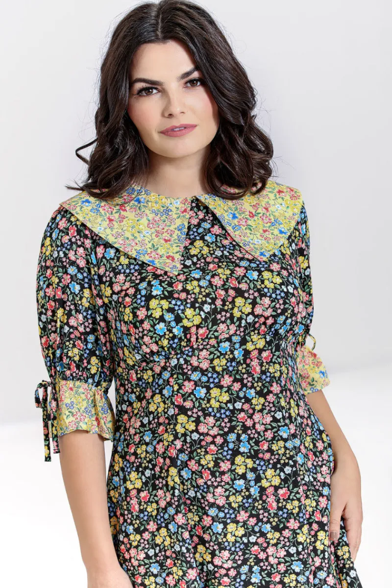 Hell Bunny Dresses|Dresses>Ingalls Mini Dress Black