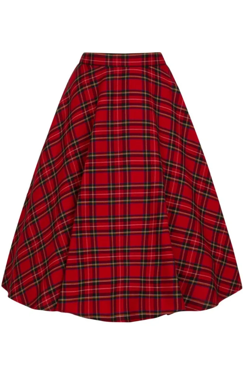 Hell Bunny Skirts|Skirts>Irvine 50's Skirt Red