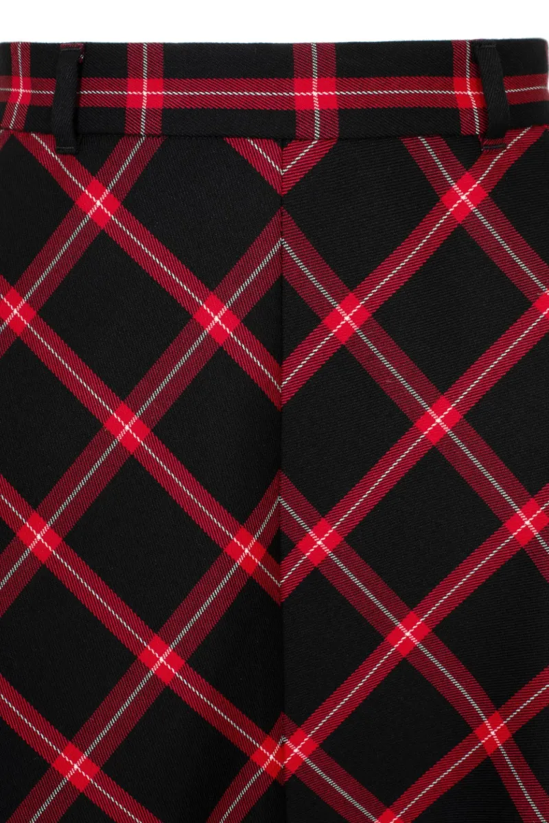 Hell Bunny Skirts|Skirts>Janine Skirt Black/Red