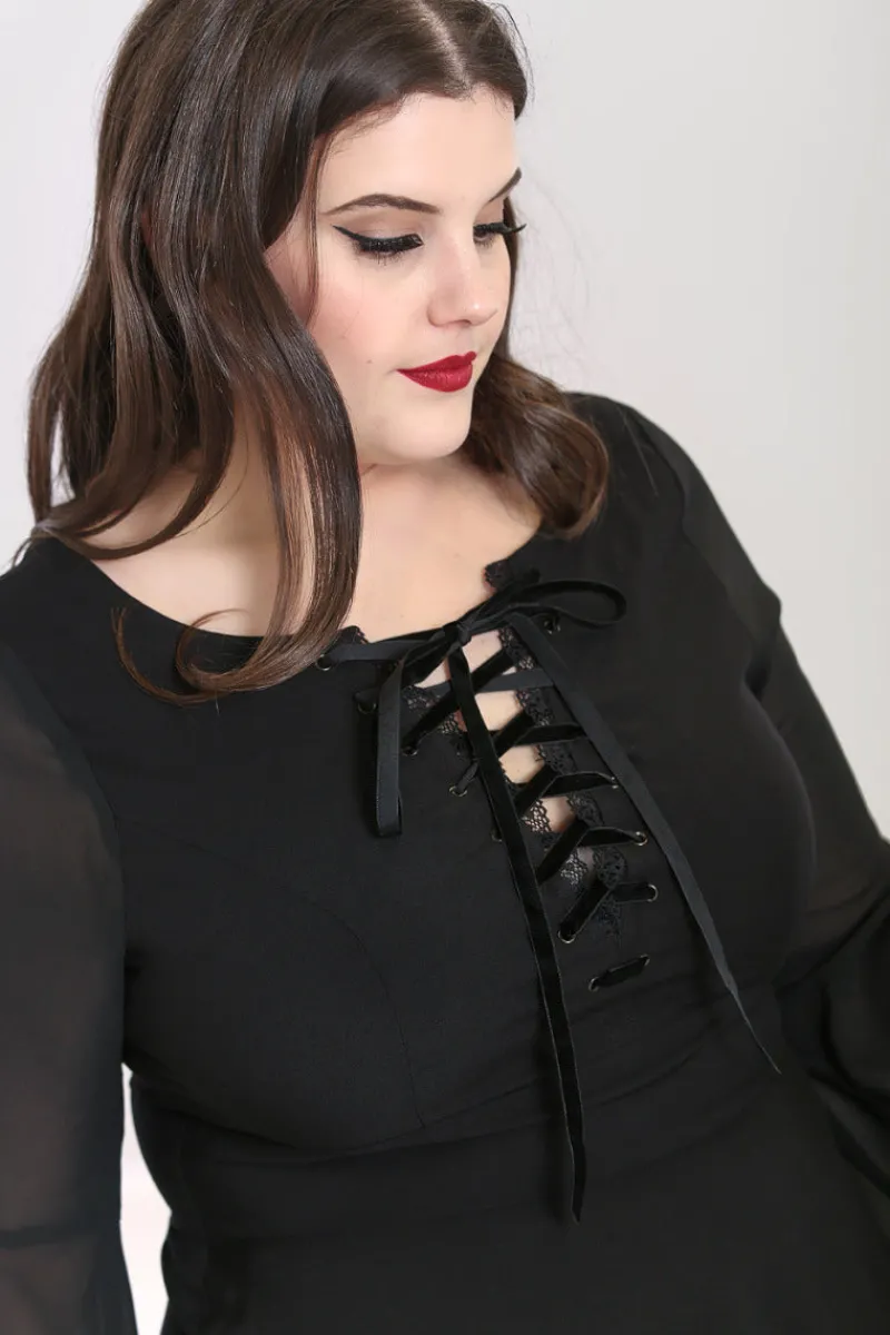 Hell Bunny Dresses|Dresses>Jett Mini Dress Black