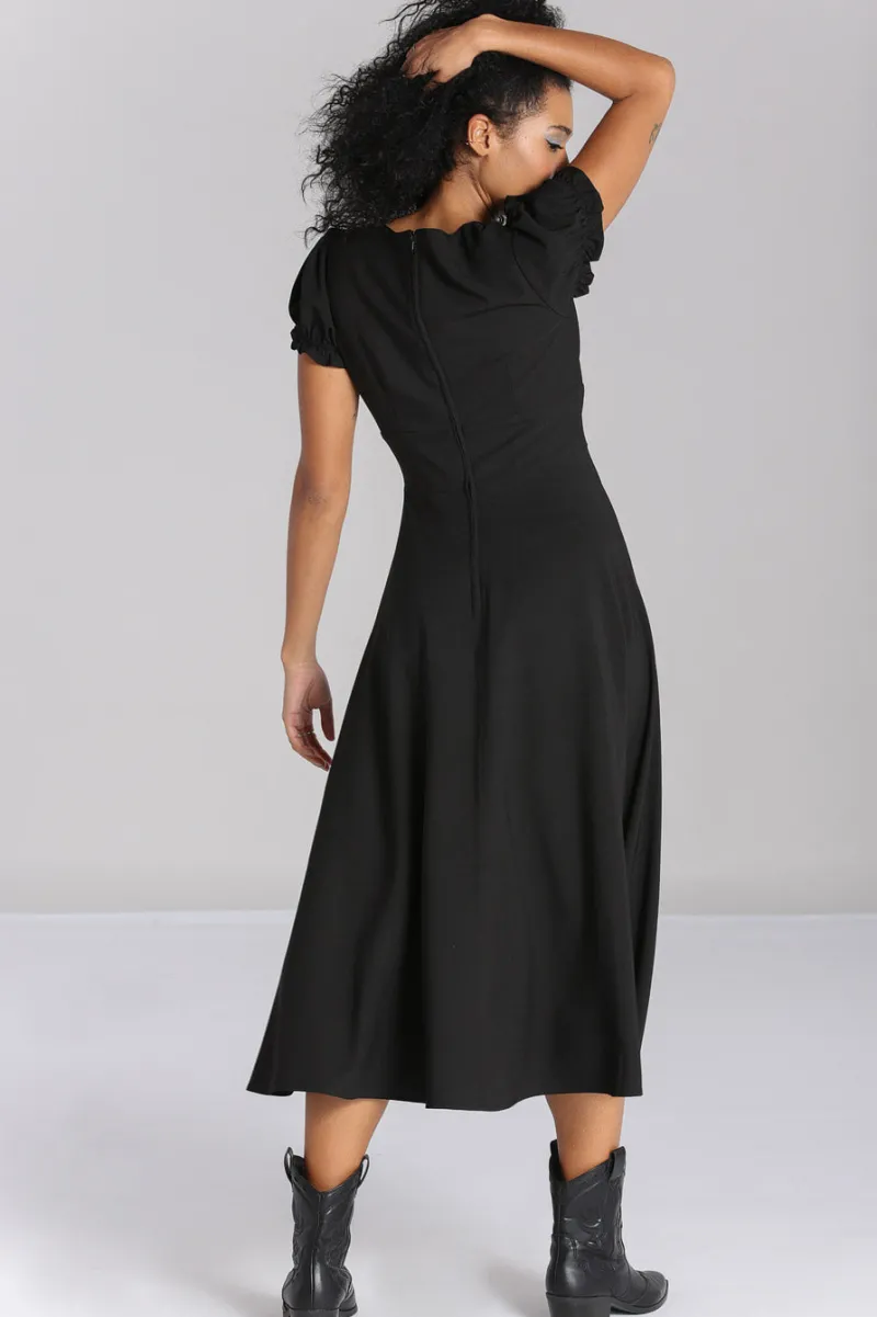 Hell Bunny Dresses|Knee Dresses>Jinx Dress Black
