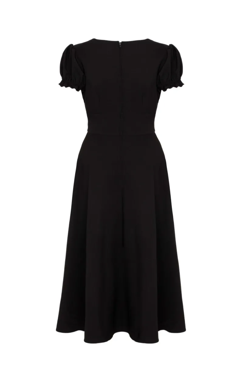 Hell Bunny Dresses|Knee Dresses>Jinx Dress Black