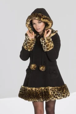 Hell Bunny Coats & Jackets|Coats & Jackets>Leah Jane Coat Black