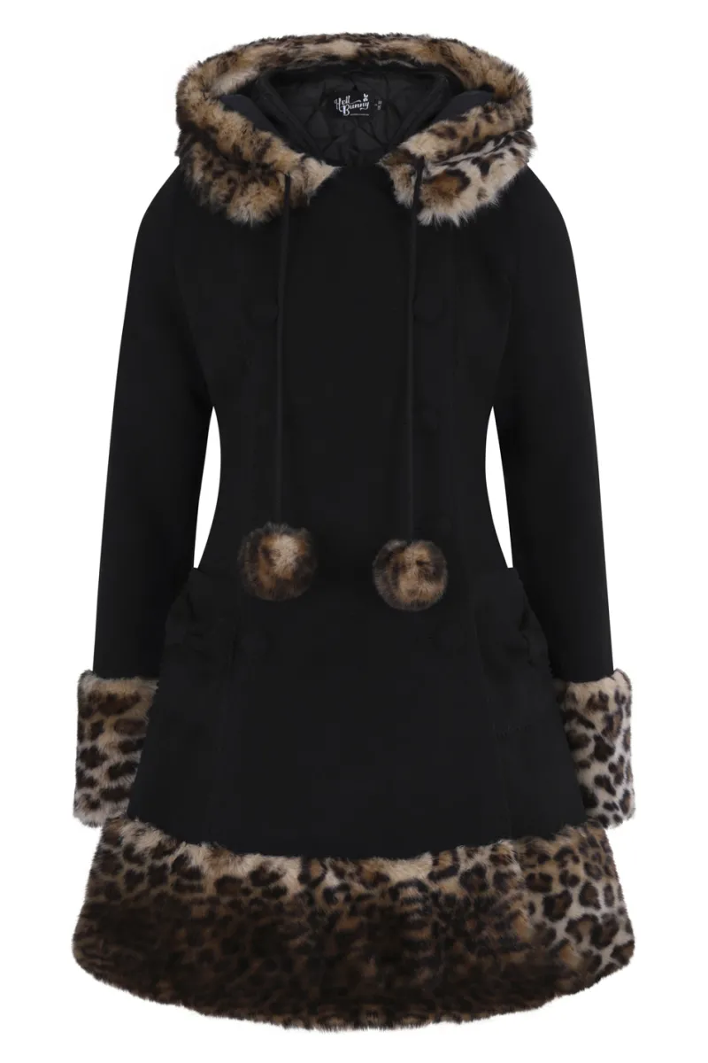 Hell Bunny Coats & Jackets|Coats & Jackets>Leah Jane Coat Black