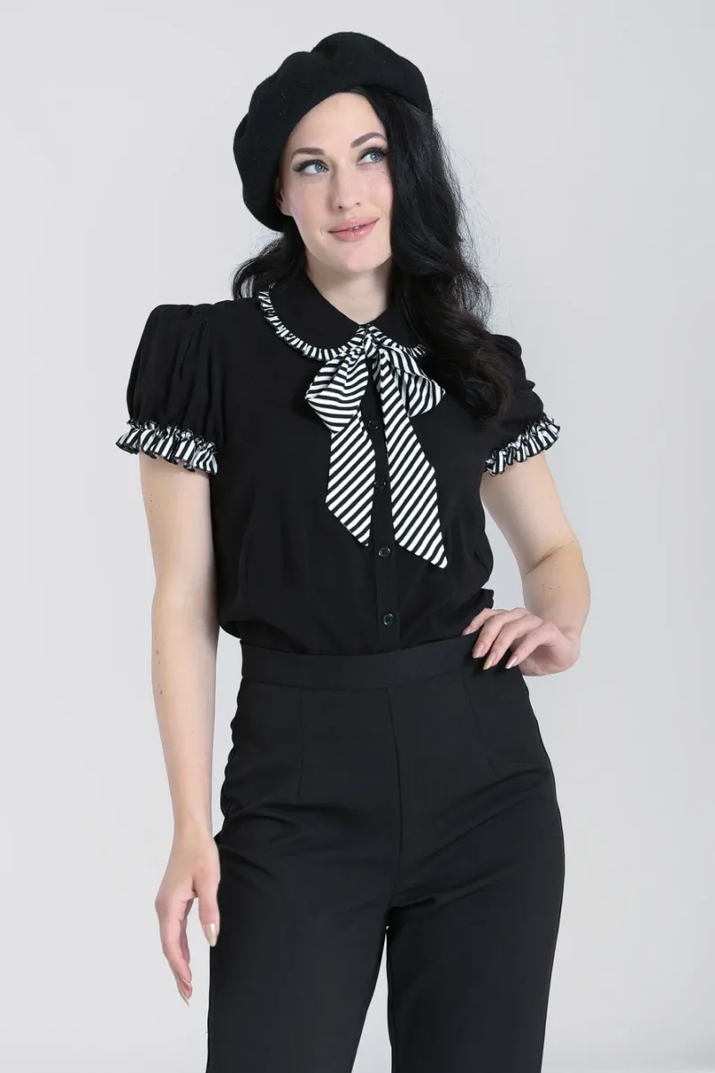Hell Bunny Tops|Blouses>Leslie Blouse