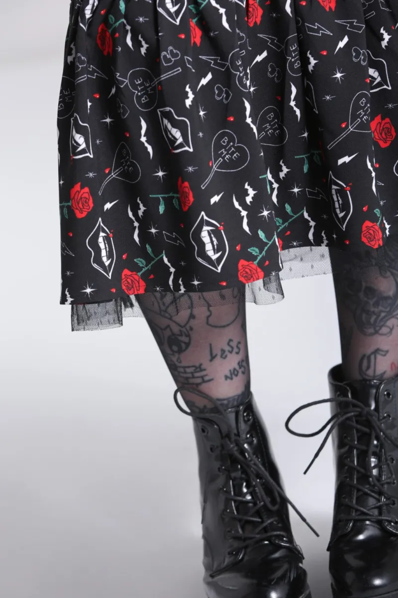 Hell Bunny Dresses|Dresses>Lilith Maxi Dress Black