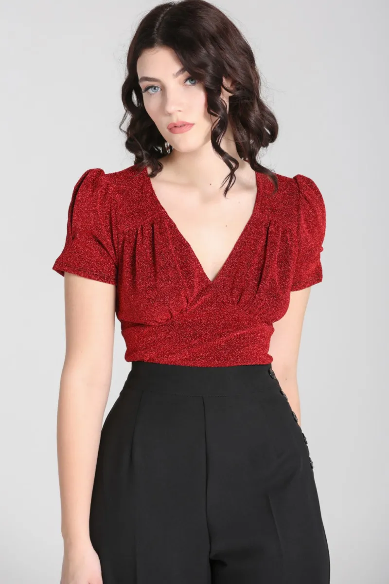 Hell Bunny Tops|Tops>Loco-Motion Top