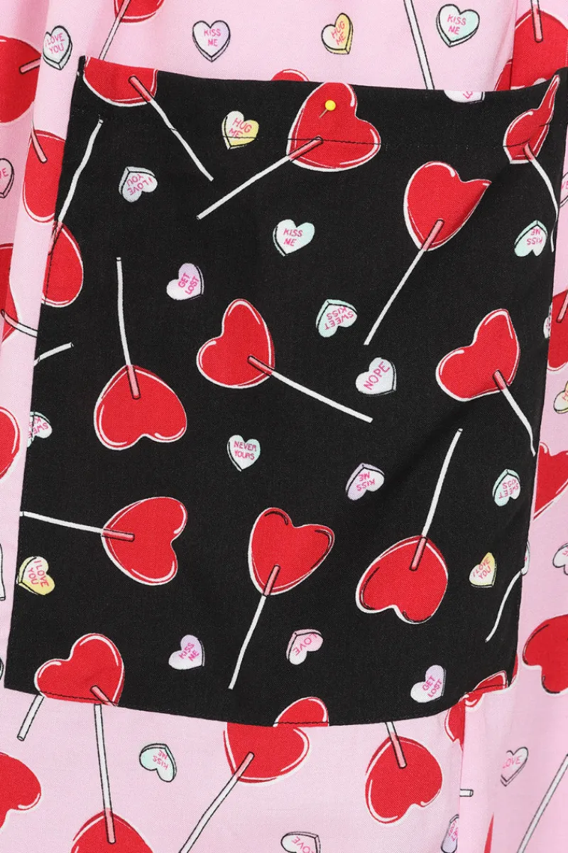 Hell Bunny Dresses|Dresses>Lollies Maxi Dress Pink