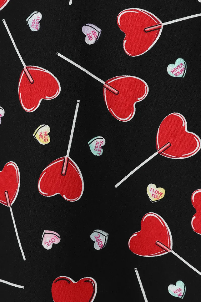Hell Bunny Dresses|Dresses>Lollies Mid Dress Black