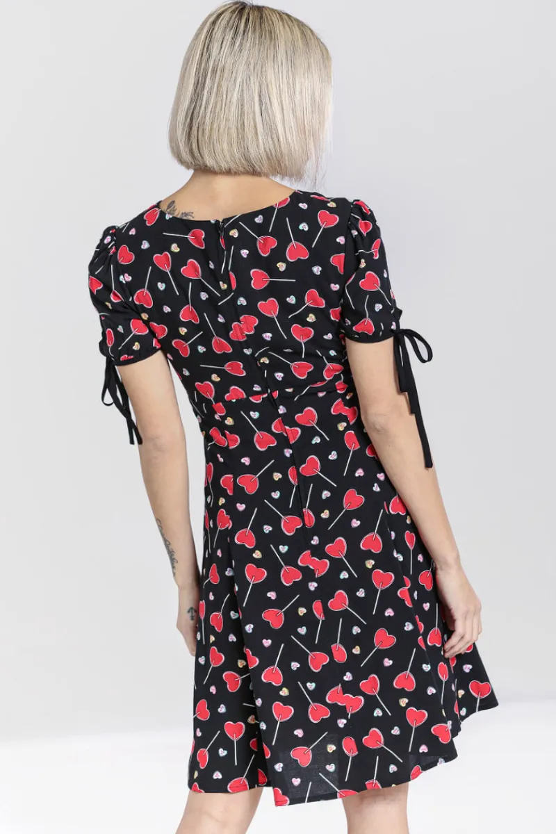 Hell Bunny Dresses|Dresses>Lollies Mini Dress Black