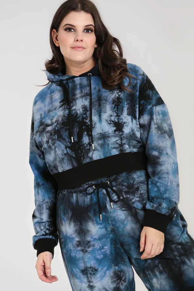Hell Bunny Tops|Knitwear>Lost Hoodie Navy