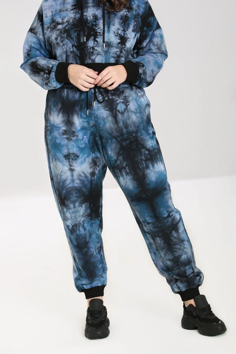 Hell Bunny Trousers & Shorts|Trousers & Shorts>Lost Joggers Navy