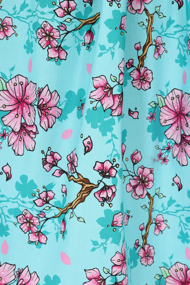 Hell Bunny Skirts|Skirts>Louella Skirt Aqua