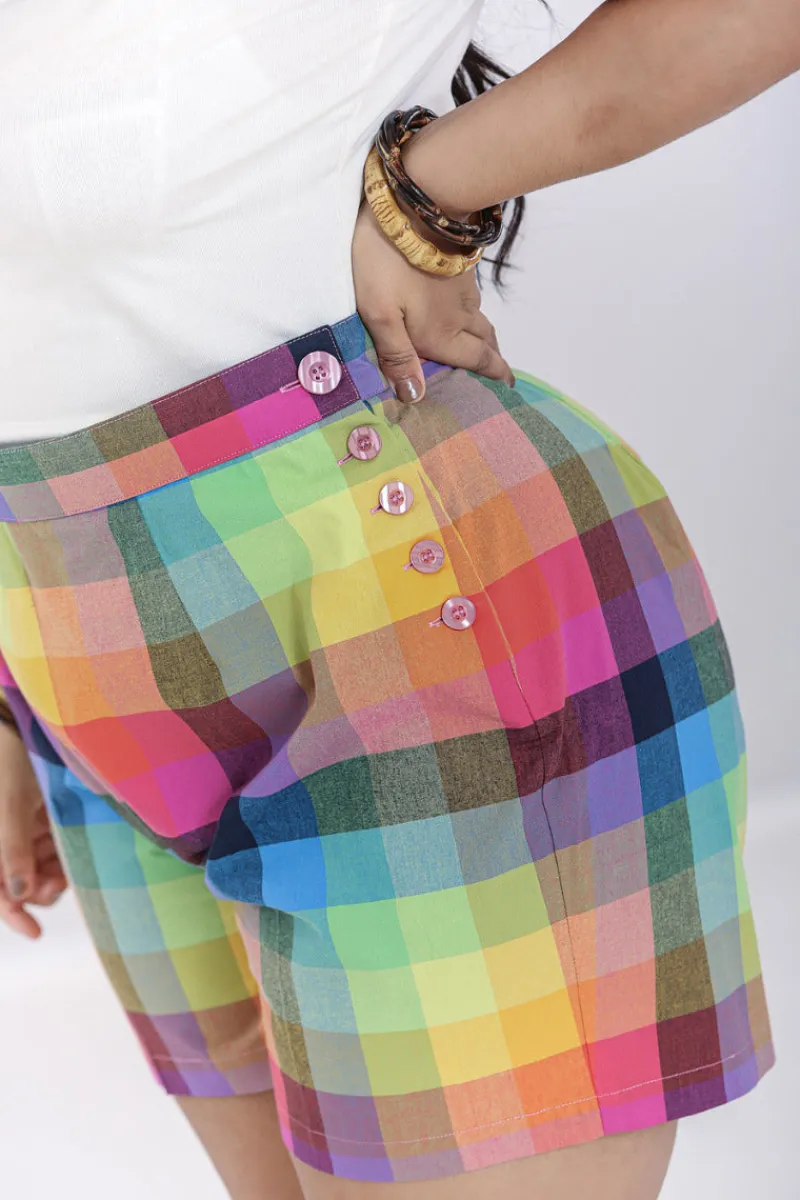 Hell Bunny Trousers & Shorts|Trousers & Shorts>Lucia Shorts MultiColour