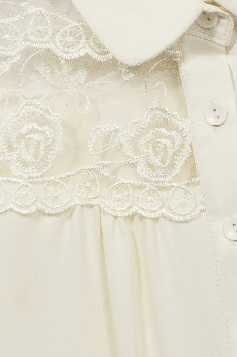 Hell Bunny Tops|Blouses>Lucille Blouse Ivory