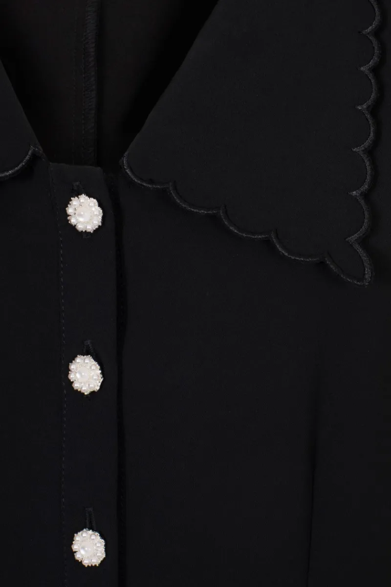 Hell Bunny Tops|Blouses>Maddy Blouse Black