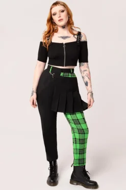 Hell Bunny Trousers & Shorts|Trousers & Shorts>Mason Tousers Green