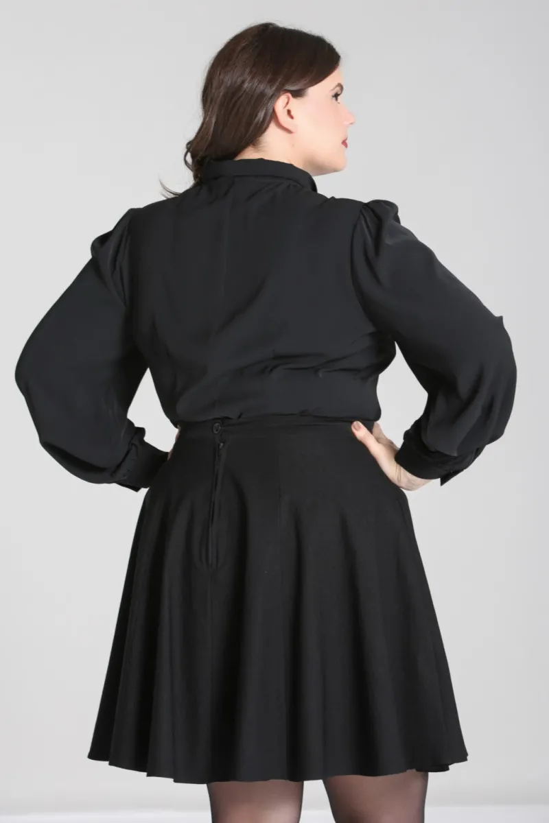 Hell Bunny Tops|Blouses>Mia Blouse Green