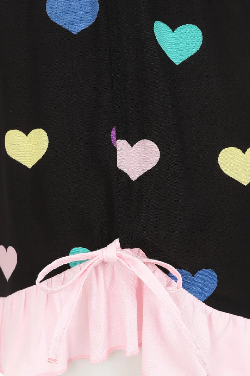 Hell Bunny Trousers & Shorts|Trousers & Shorts>Mimi Shorts Black