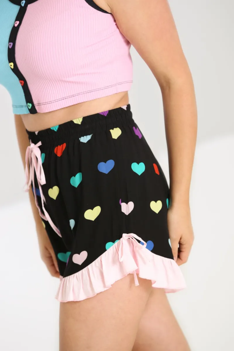 Hell Bunny Trousers & Shorts|Trousers & Shorts>Mimi Shorts Black