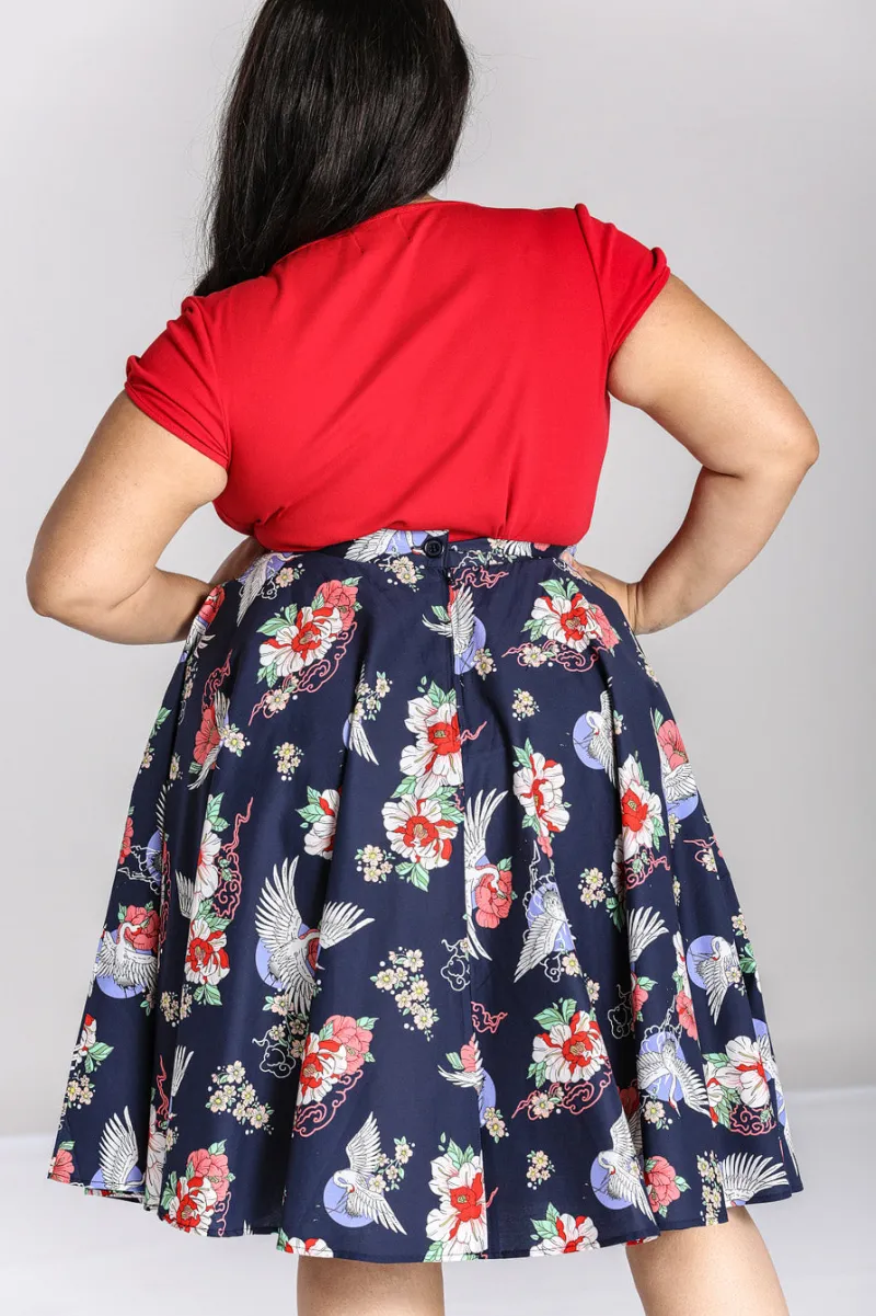 Hell Bunny Skirts|Skirts>Misa Skirt Navy