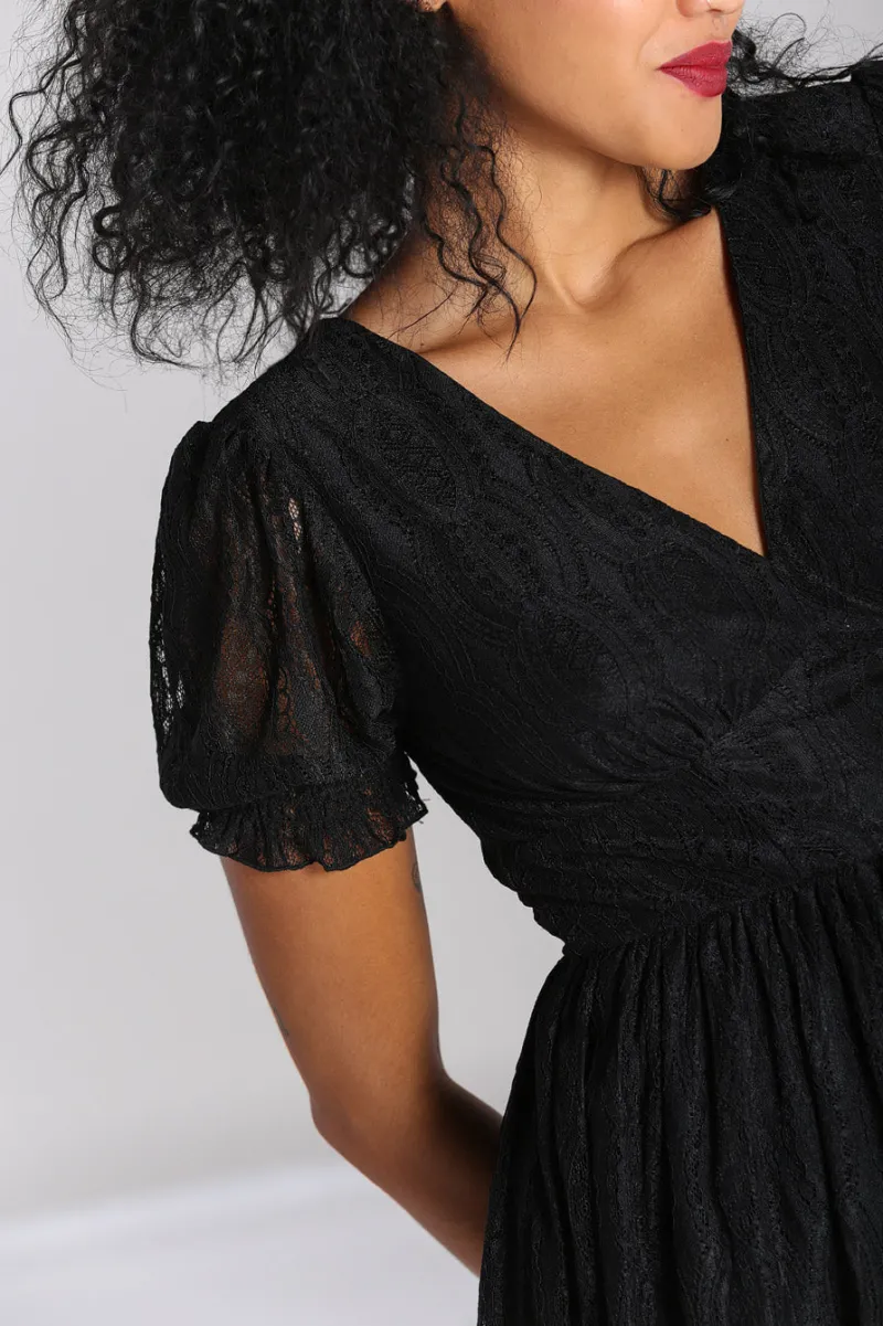 Hell Bunny Dresses|Mini Dresses>Mortem Mini Dress Black