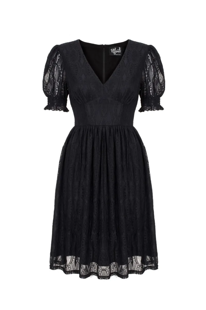 Hell Bunny Dresses|Mini Dresses>Mortem Mini Dress Black