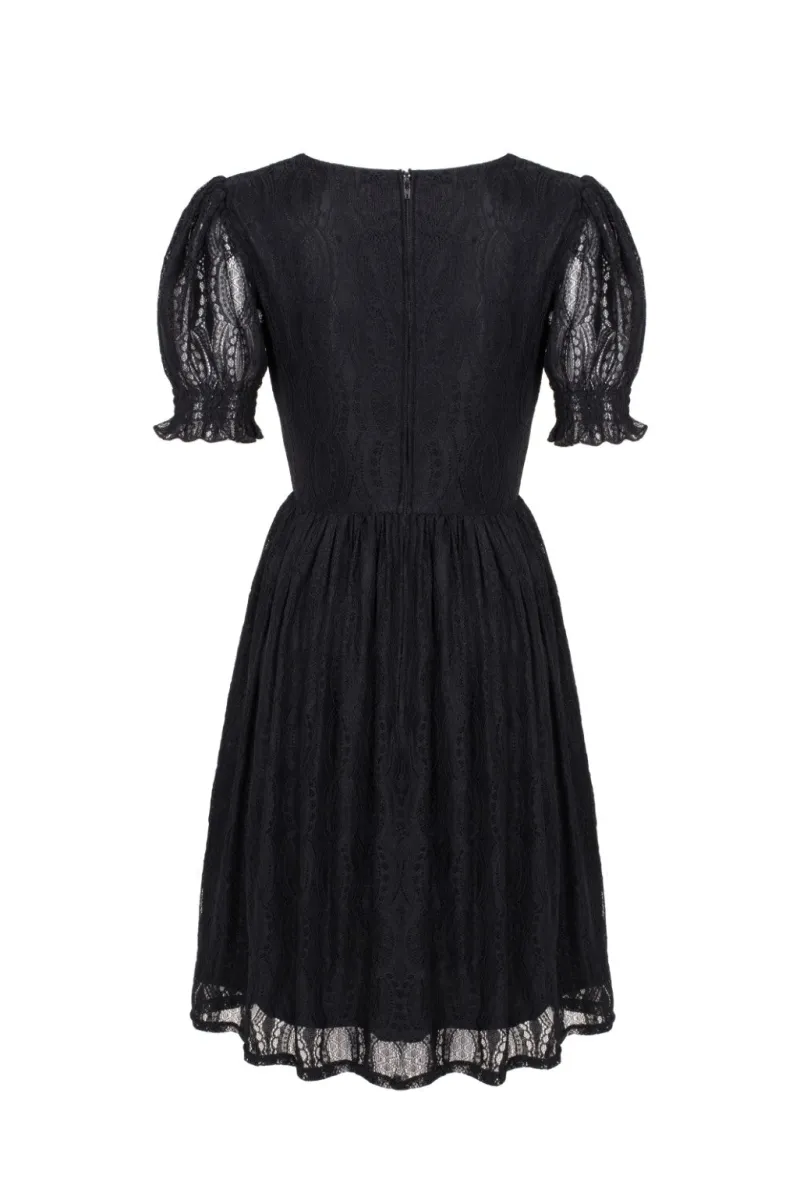 Hell Bunny Dresses|Mini Dresses>Mortem Mini Dress Black