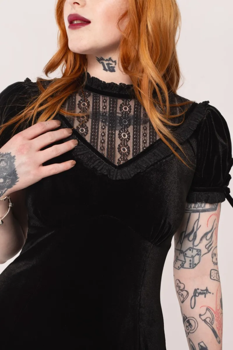 Hell Bunny Dresses|Mini Dresses>Mourning Dress Black
