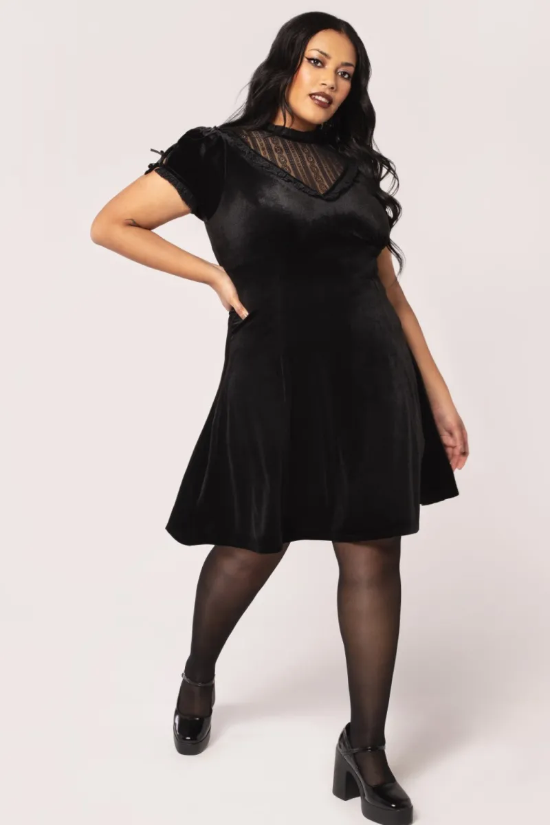 Hell Bunny Dresses|Mini Dresses>Mourning Dress Black