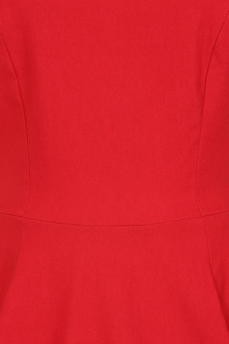 Hell Bunny Dresses|Vintage Dresses>Nancy Dress Red