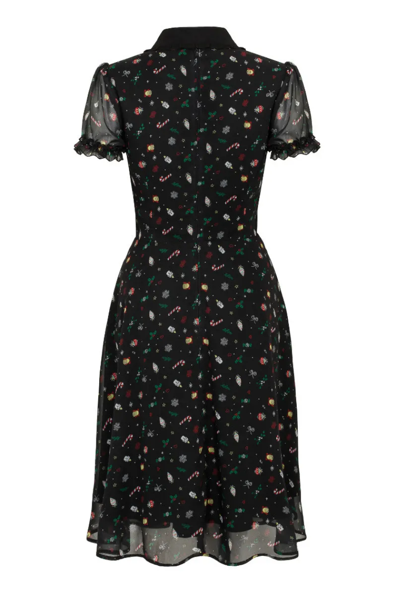 Hell Bunny Dresses|Dresses>Natalie Midi Dress Black