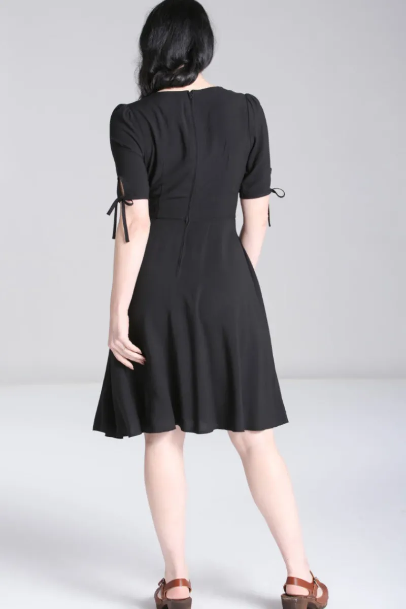 Hell Bunny Vintage Dresses|Dresses>Natura Dress Black