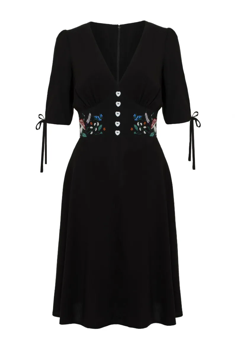 Hell Bunny Vintage Dresses|Dresses>Natura Dress Black