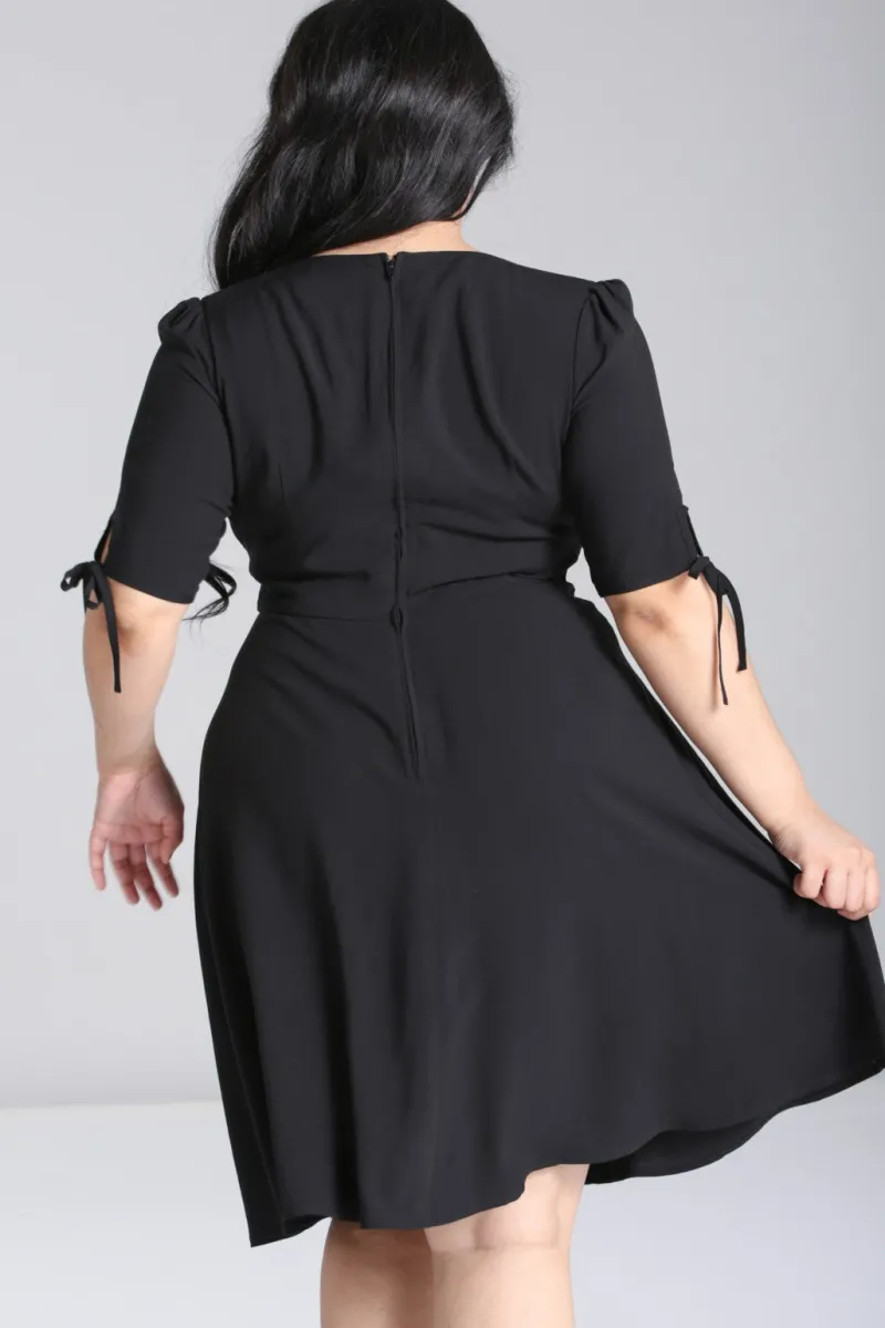 Hell Bunny Vintage Dresses|Dresses>Natura Dress Black