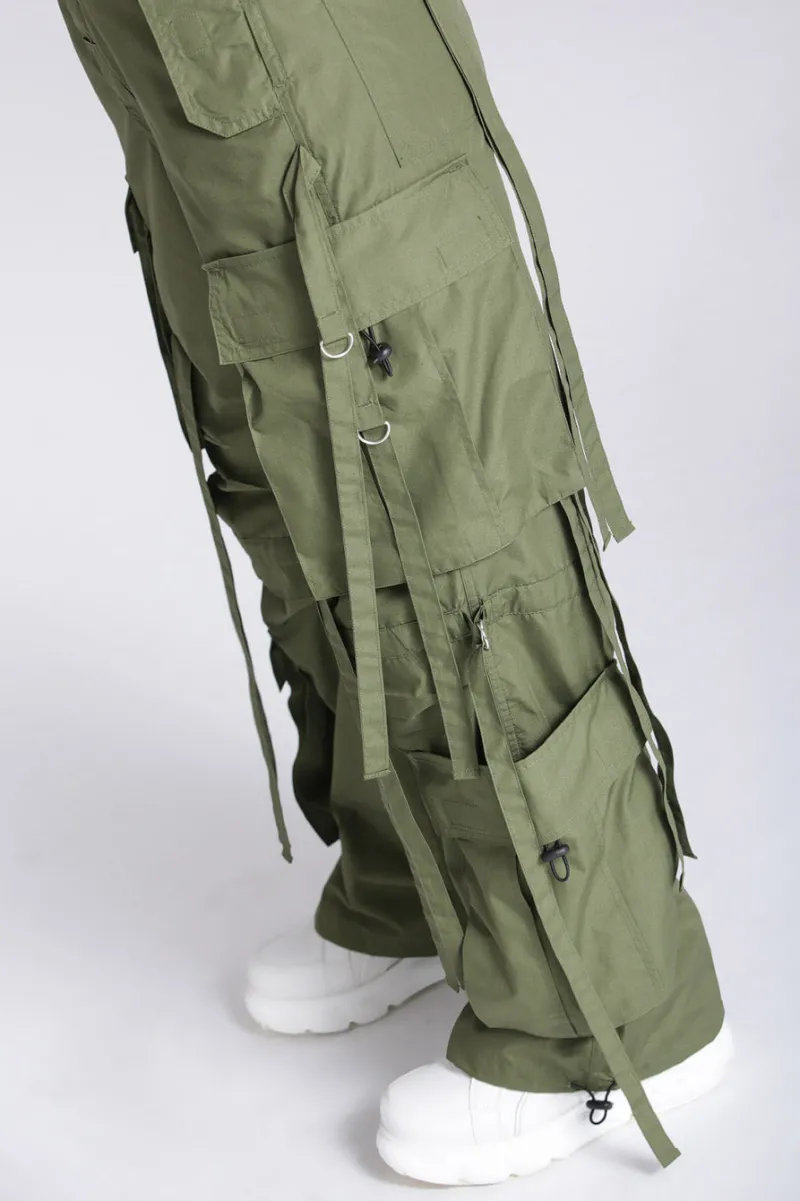 Hell Bunny Trousers & Shorts>Octopus Trousers Green