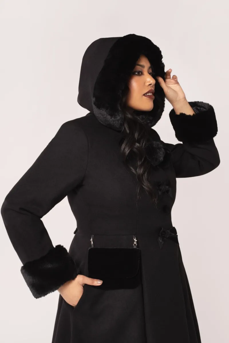 Hell Bunny Coats & Jackets|Coats & Jackets>Oita Coat Black
