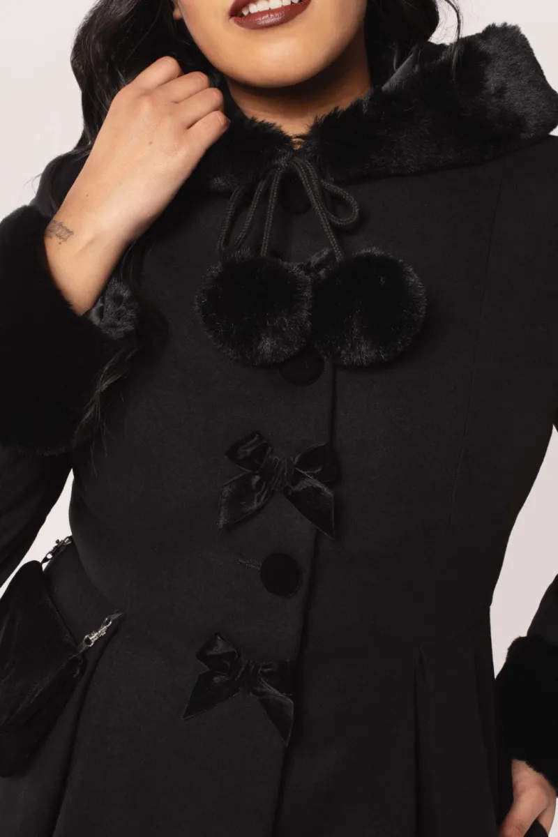 Hell Bunny Coats & Jackets|Coats & Jackets>Oita Coat Black
