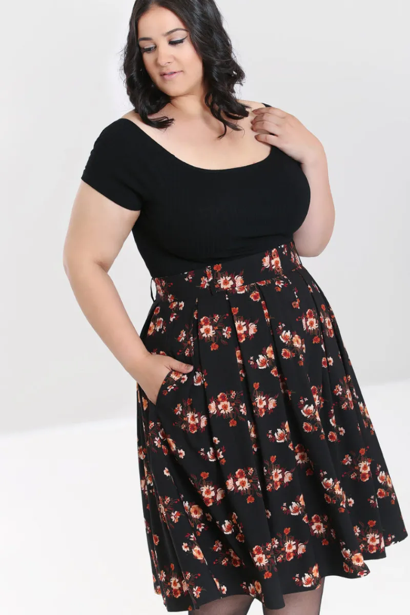 Hell Bunny Skirts|Skirts>Orla Skirt Black