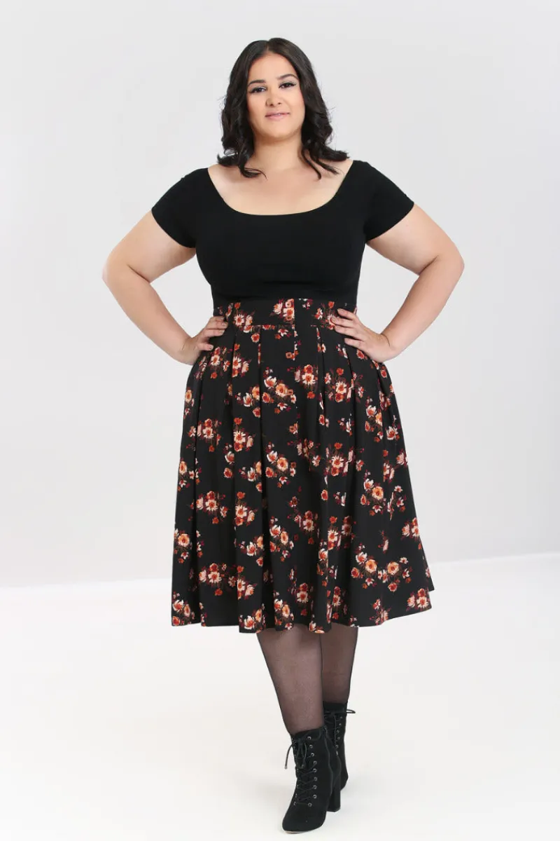 Hell Bunny Skirts|Skirts>Orla Skirt Black