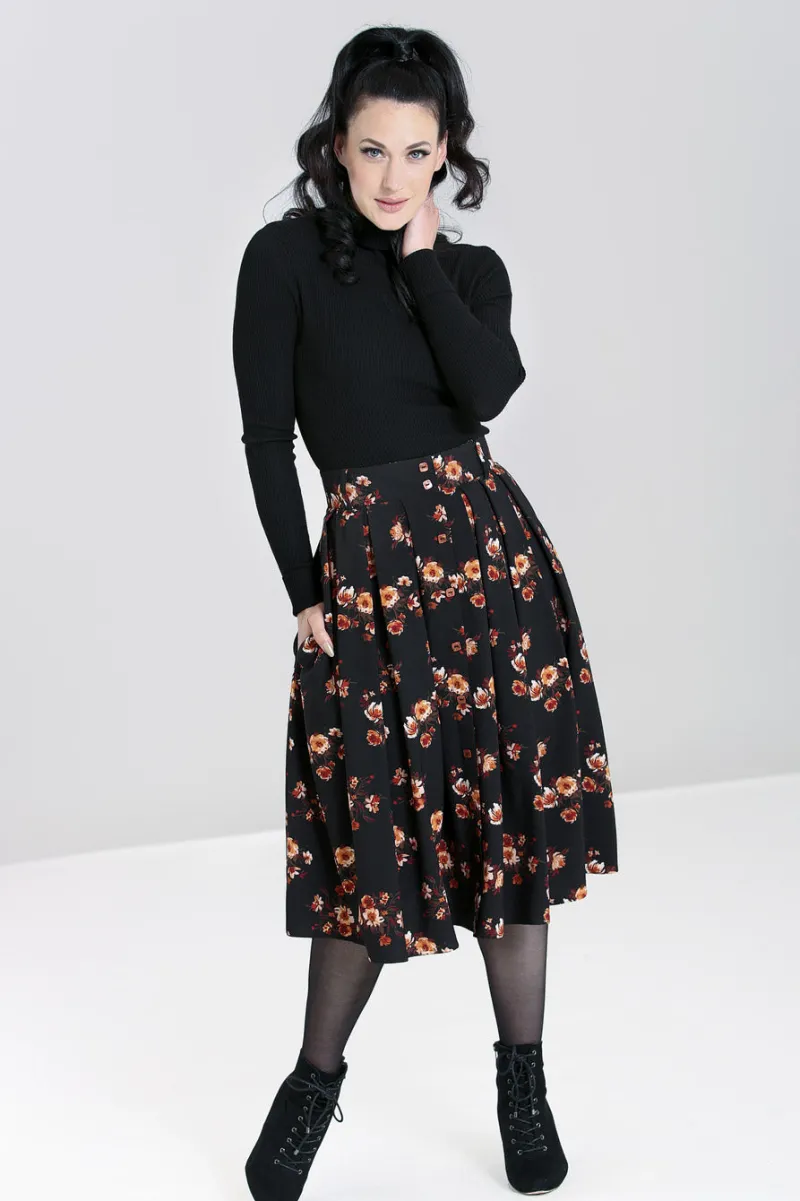 Hell Bunny Skirts|Skirts>Orla Skirt Black