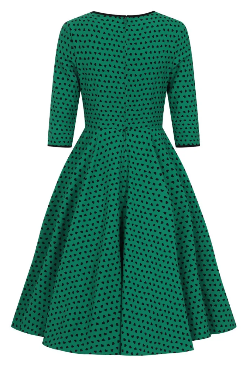 Hell Bunny Dresses|Dresses>Paradisum 50's dress Green