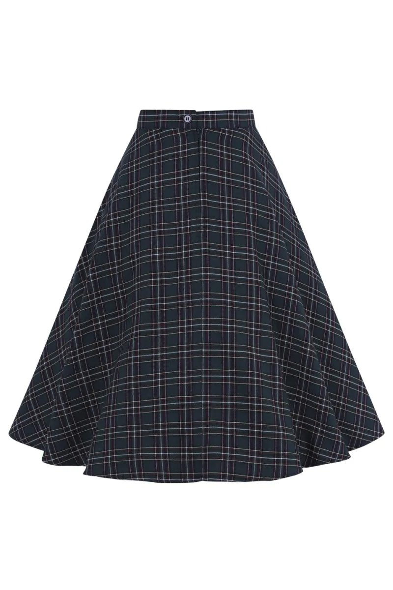 Hell Bunny Skirts|Skirts>Peebles 50's Skirt Navy