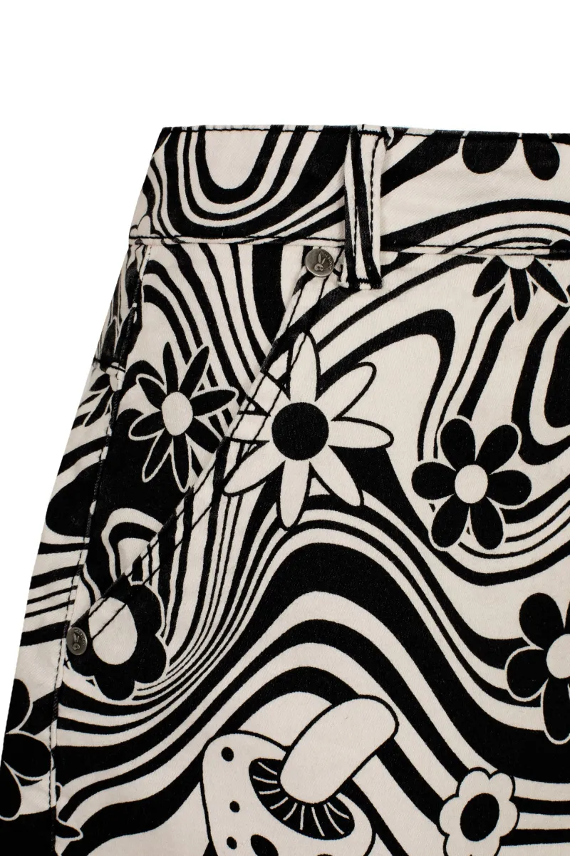Hell Bunny Skirts|Skirts>Penny Mini Skirt Ivory