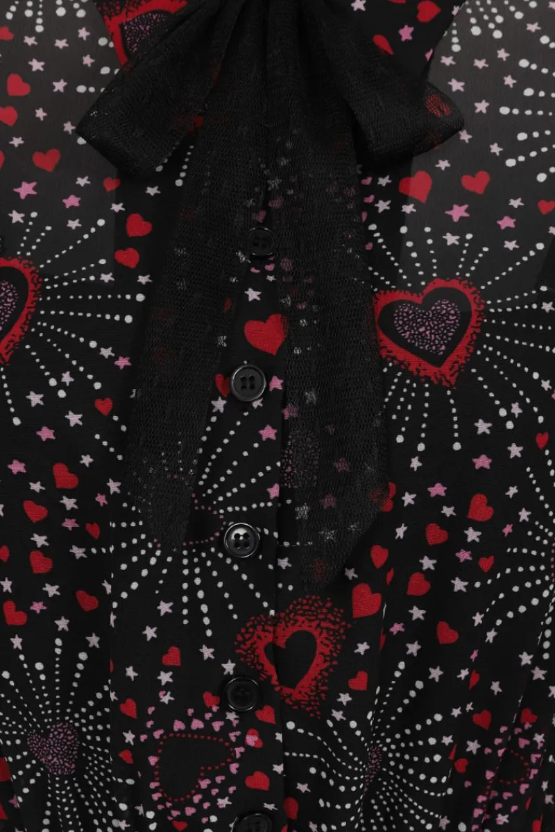 Hell Bunny Dresses|Dresses>Perry Mid Dress Black