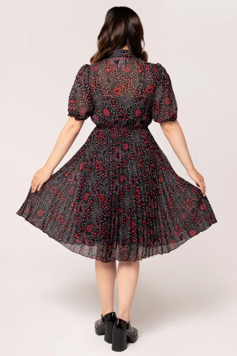 Hell Bunny Dresses|Dresses>Perry Mid Dress Black